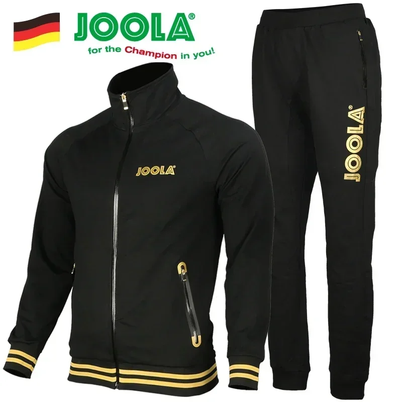 Joola Table Tennis Clothes Men Women Long Sleeved Ping Pong Jersey Sets Sport Jerseys