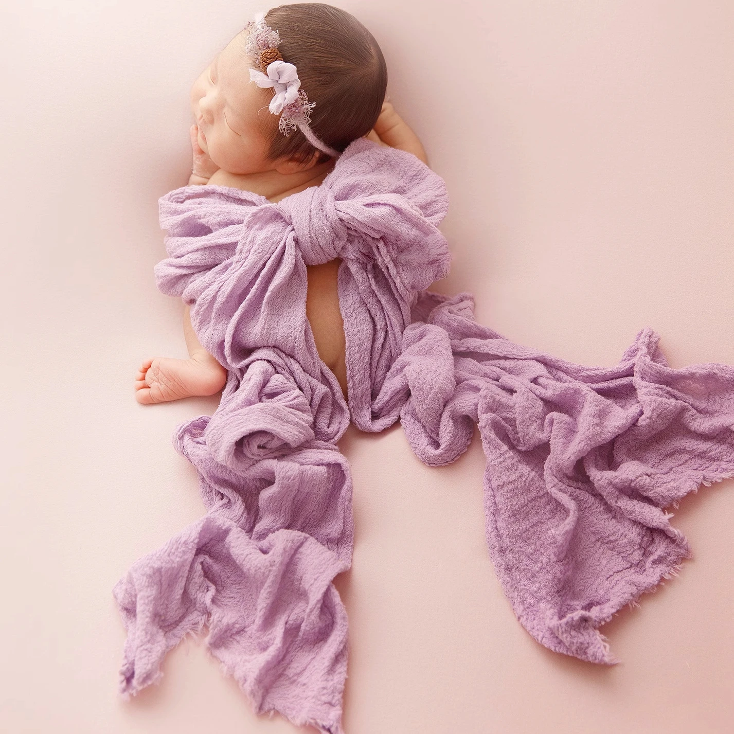 Xinnun Baby Photography Wraps Set - 8 Stretchy Newborn Swaddles For Photo Shoots & DIY Props, 8 Colors - View #8