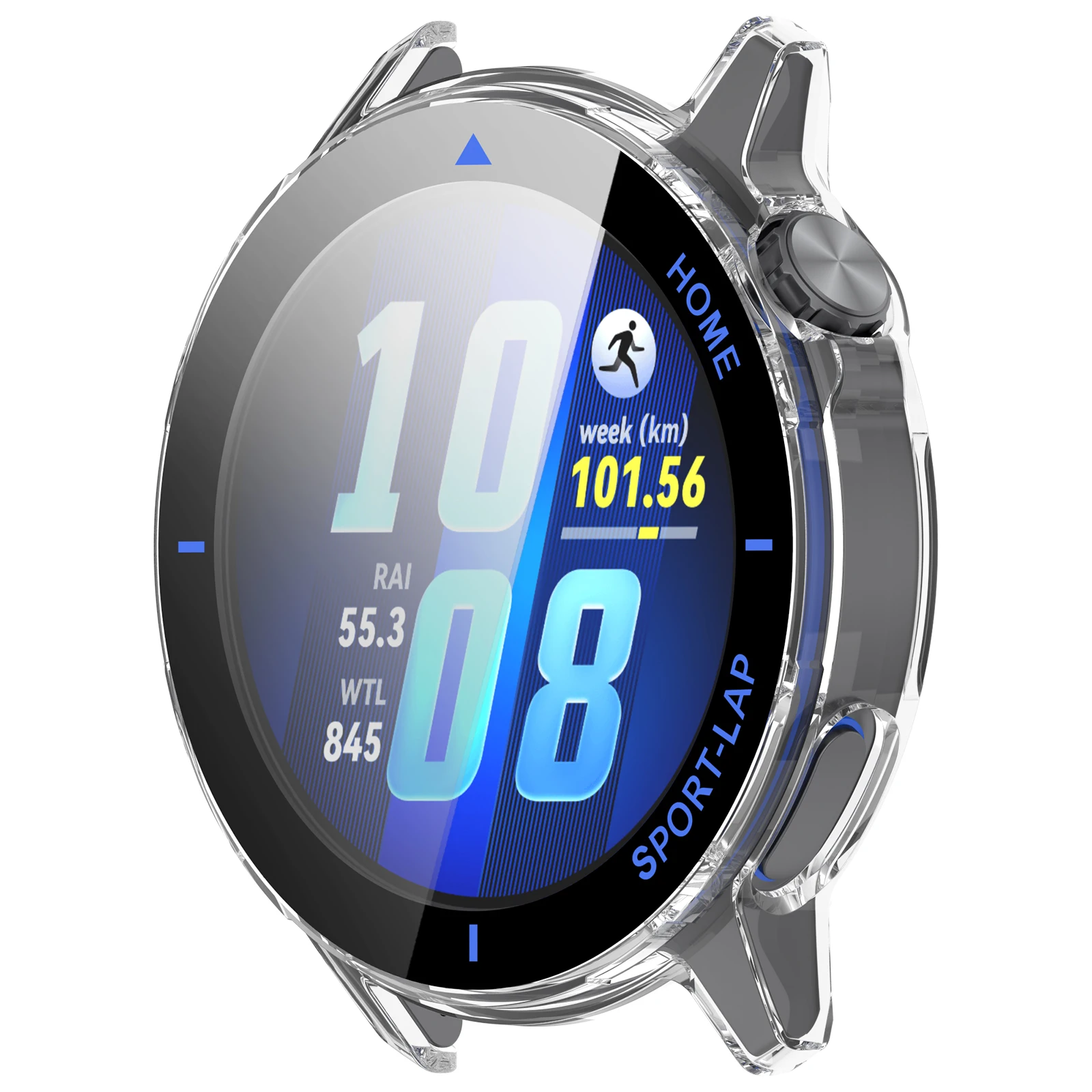 Huawei Watch GT Runner 2 Protective Case with Tempered Glass Screen Cover