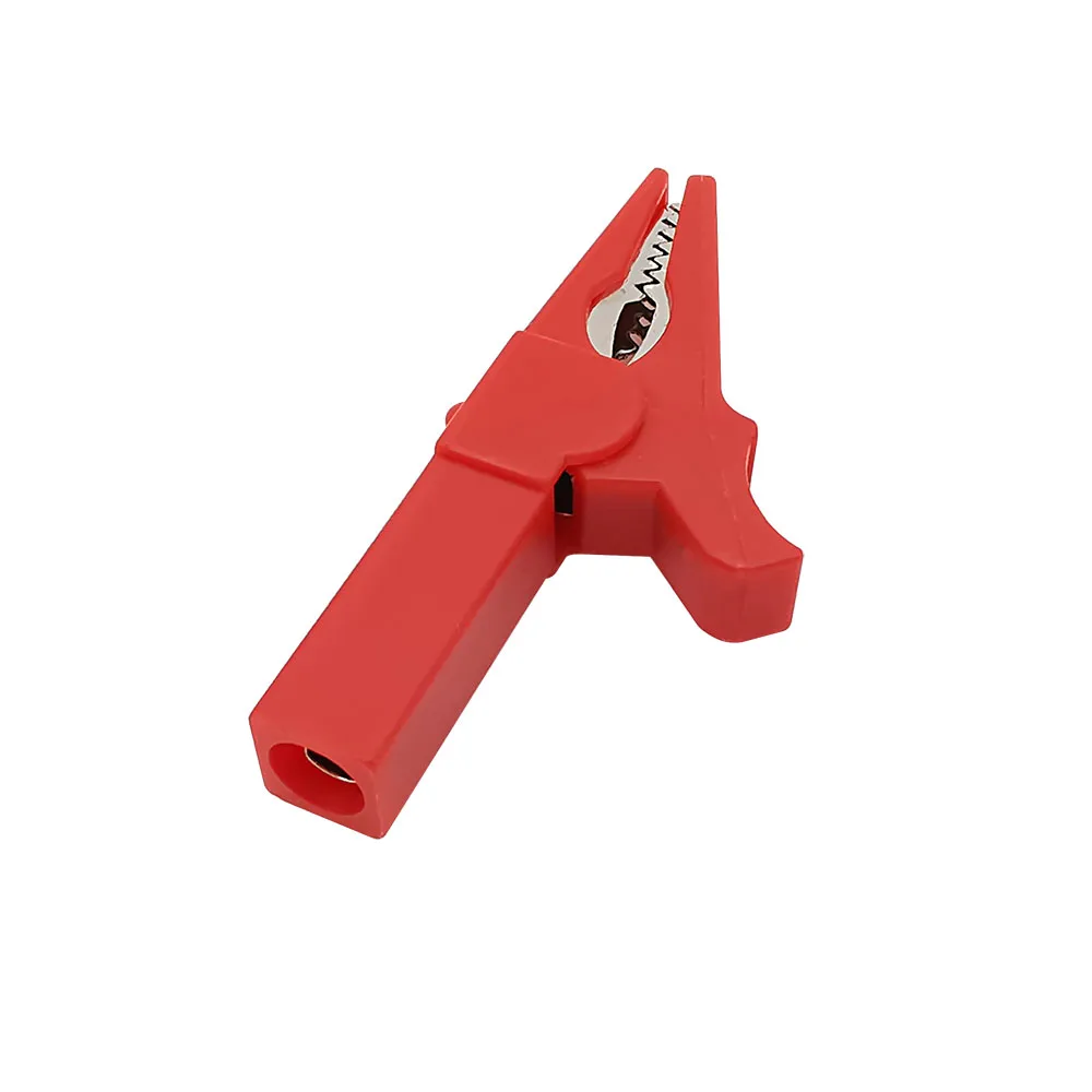 6Pcs Alligator Clips 55mm Battery Test Crocodile Clamp Connector For Banana Plug 4mm Multimeter Pen Cable Probes alligator clips test clip
