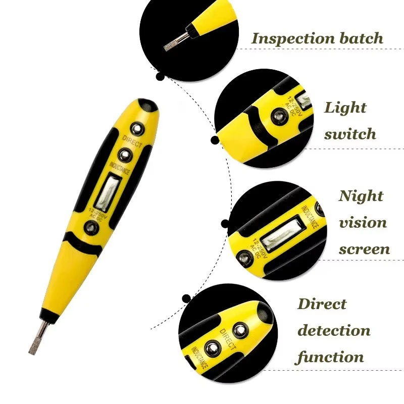 Digital Voltage Detector Pen with LCD Display