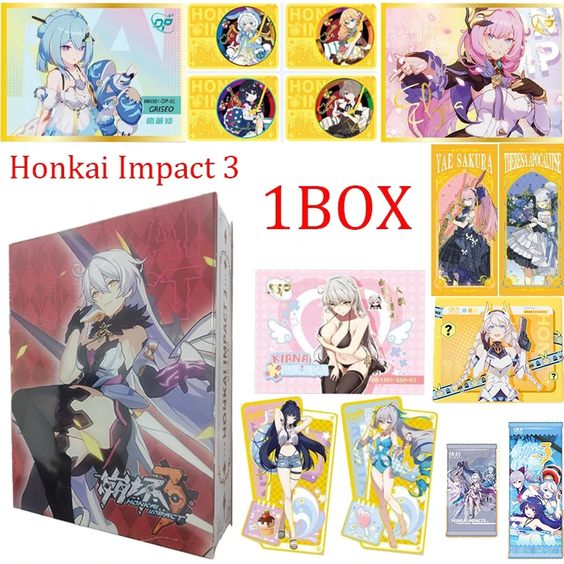 

Honkai Impact 3 Game Collection Cards Raiden Mei Hobby Rare Card Bronya Zaychik Fu Hua Elysia Game Cards For Child Kids Gifts