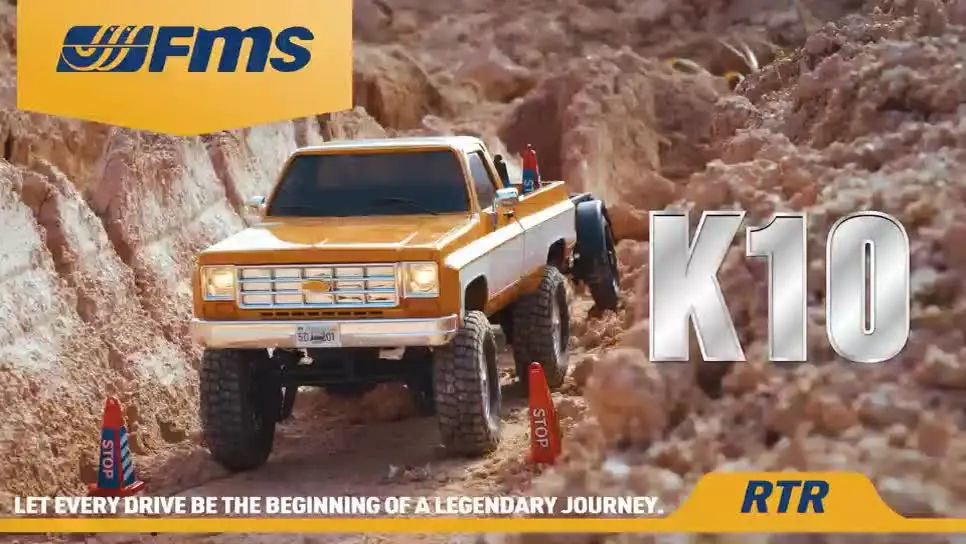 FMS New FCX18 1:18 Chevrolet K10 Pickup Truck Officially