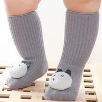 Cartoon Baby Socks Boots Anti-Slip Newborn Cute 3D Dolls Autumn Floor Cotton Socks Warm Boots For Boys Girls Infant Footwear 3