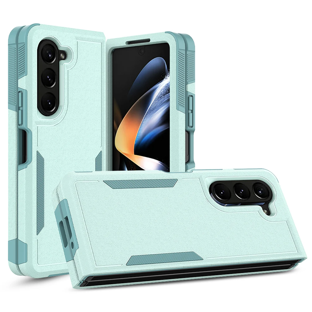 Per Samsung Z Fold 5 Custodia Rigida Pieghevole Antiurto Per Samsung Galaxy Z Fold 5 5G Zfold5 Cover Protettiva Per Cellulare