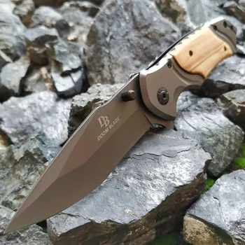 Single-Hand Quick-Open Folding Knife 1