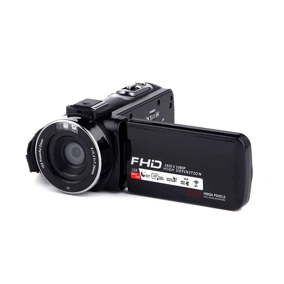 Cámara de vídeo Digital con Zoom profesional Full HD 16X 1080P, precio de  fábrica - AliExpress