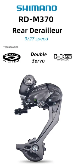 Shimano Altus Speed Derailleur Shimano Shimano Altus RD-M370
