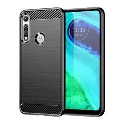 Enhanced Silicone Shockproof Soft Phone Case - Full Protection Cover for Moto G Pro (Black)
