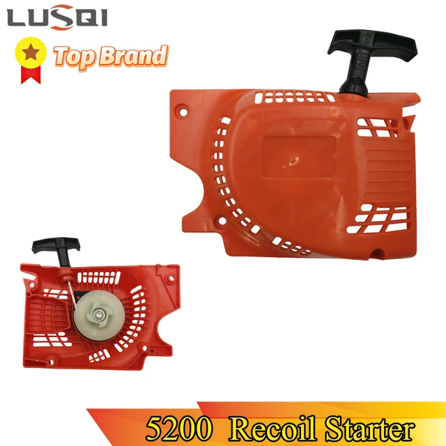 Avviatore Pull Start JenNiFer Per Motoseghe Cinesi - Rosso, Compatibile 4500 5200 5800 45Cc 52Cc 58Cc