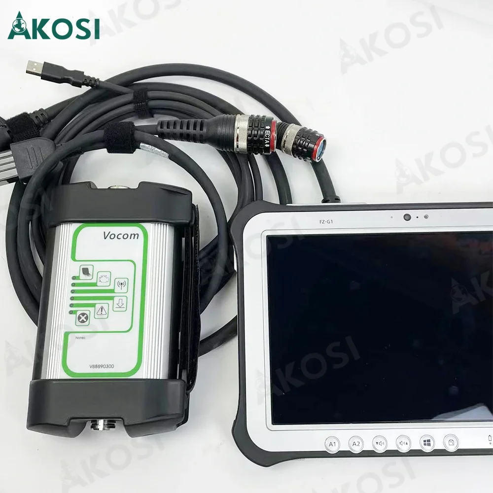 

For Volvo Vocom 88890300 Interface Wifi USB Version Truck Diagnostic Scanner Tool For Renault/UD/Mack/Volvo with FZ G1 tablet