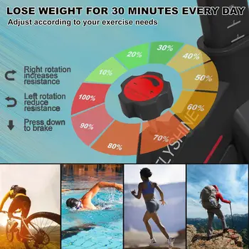 Exercise Bikes Stationary,Exercise Bike for Home Indoor Cycling Bike for Home Cardio Gym,Workout Bike with Ipad Mount & LCD Moni 4