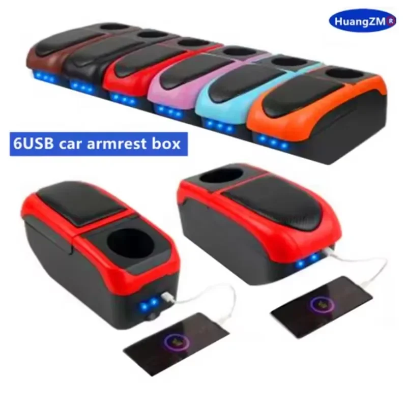 현대 엘란트라 투어링 I30 FD I30cw 자동차 팔걸이 박스 현대 I30 2007-2011용 보관함 전용 개조 자동차 액세서리