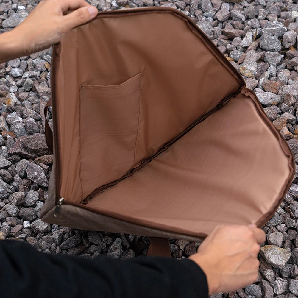 Description Picture 6 of itemCamping Cast Iron Pot Bag Carrier Portable Barbecue Tray Frying Pan Organizer Large-capacity Protection Picnic Camping Supplies