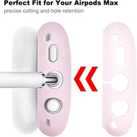 For Airpods Max Headphones, Silicone Cover for Apple Airpod Max Accessories Cases Silicone Case 4