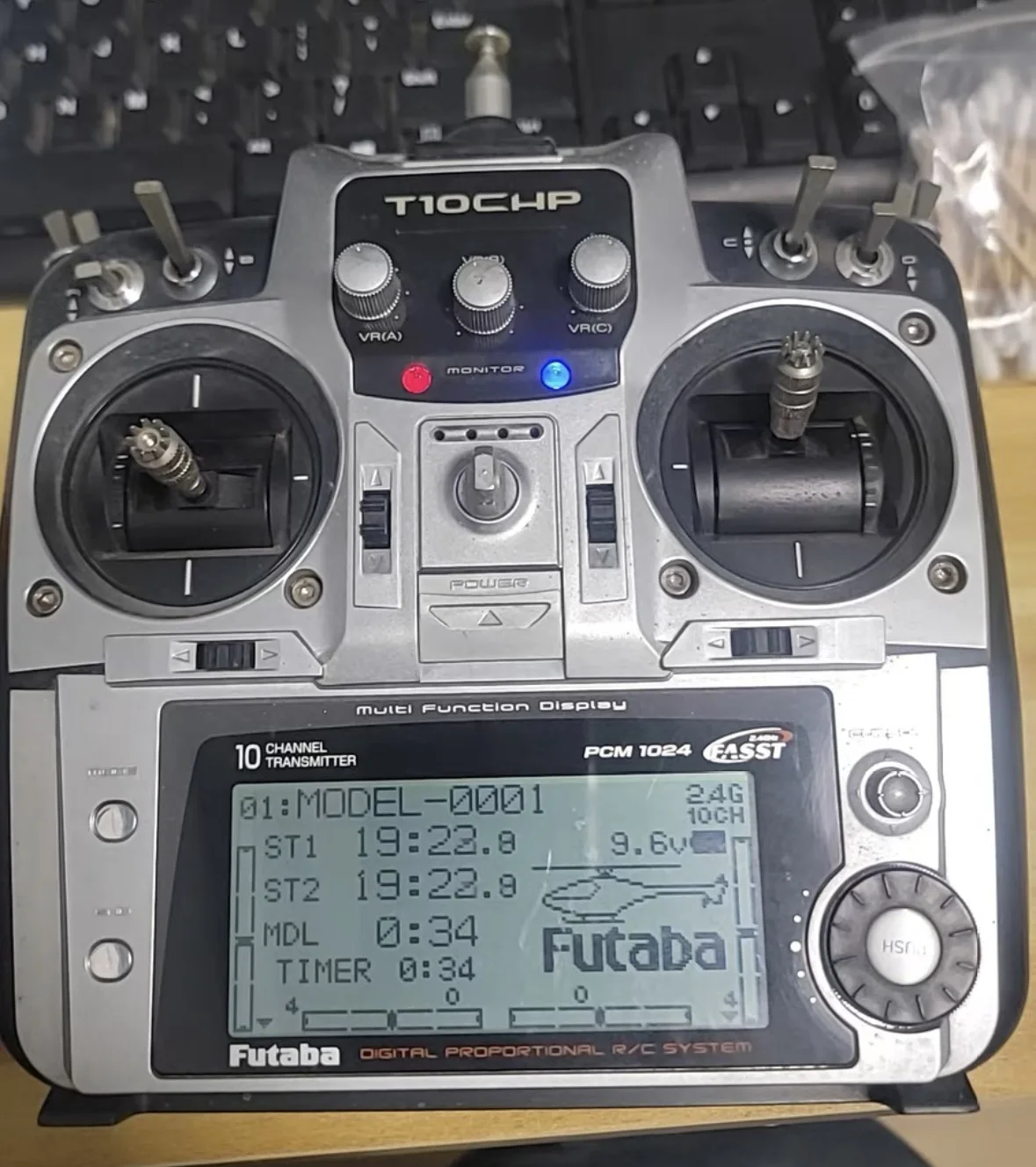 Futaba Fasst Module 85% NEW FUTABA 2.4Ghz 10CHP 10-Channel FASST System not new transmitter ...