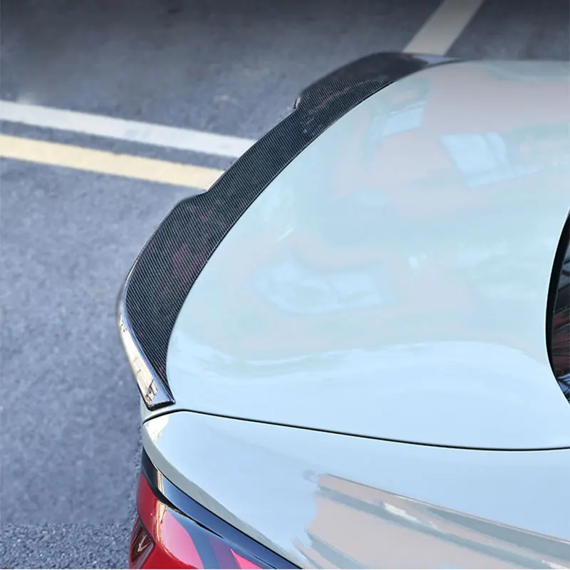 

For BMW 5 Series 2018-2021 4-Door Sedan Performance Pro Style Rear Trunk Roof Spoiler Lip Wing Body Kit Carbon Modification