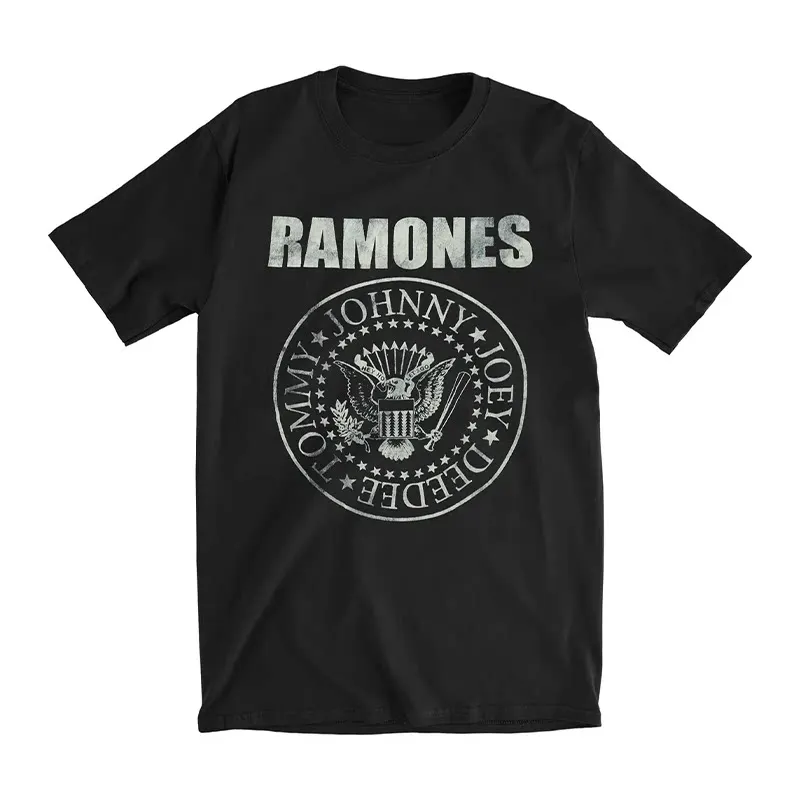 Ramones, amerikanische legendäre Punk-Band, lässiges T-Shirt, Luxus-Bandmarke für Herren und Damen