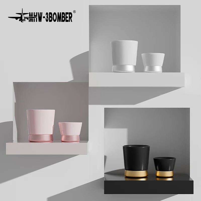 Elegant Morandi Ceramic Coffee Cup - 240ml