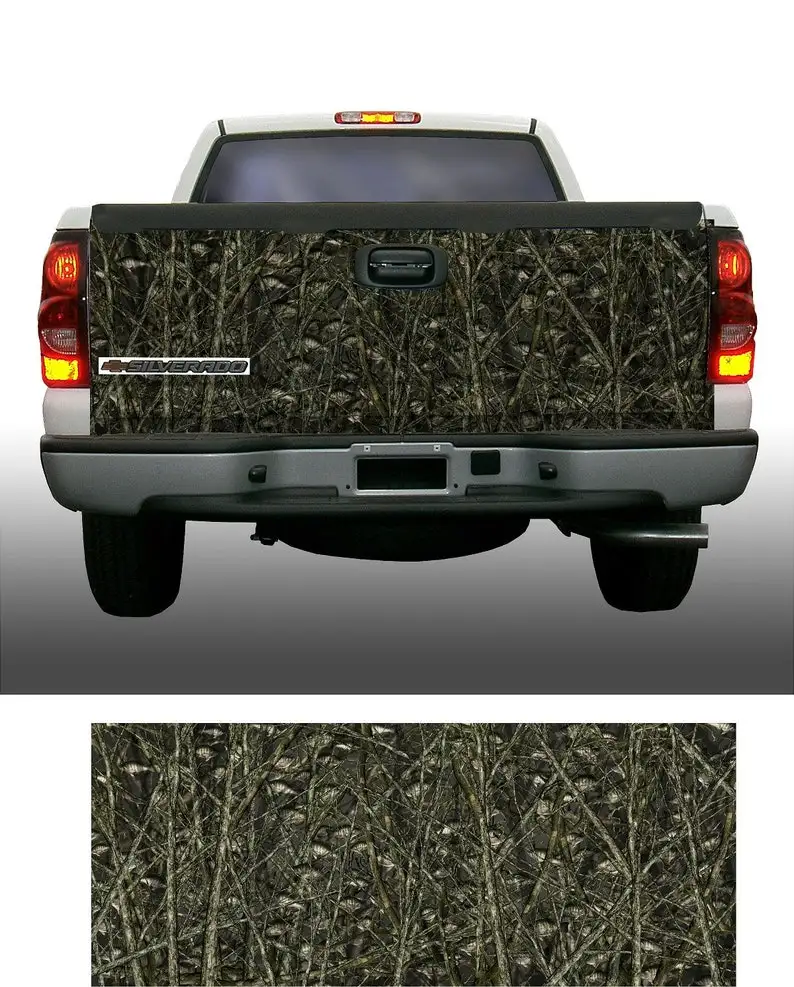 

Obliteration crappie camouflage tailgate wrap vinyl graphic decal