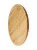 Trays Serving Tray 20*5*30cm Easy To Clean For Fruit Pizza Multi-functional Round Wooden Tableware Stand Food Tray 2