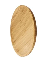 Trays Serving Tray 20*5*30cm Easy To Clean For Fruit Pizza Multi-functional Round Wooden Tableware Stand Food Tray 2