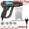 70W Plastic Welding Gun Repairer EU Bumper Soldering Iron 200/800 Hot Melt Nails Garage Tools PVC Car Repair Kit Nail Wire Tool 2