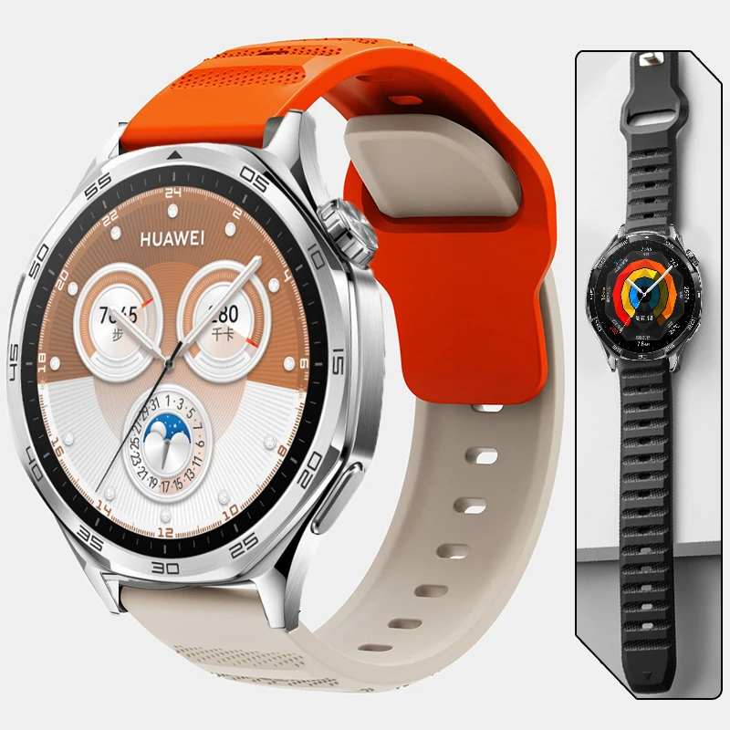 Silicone Sports Watch Strap - Versatile Fit