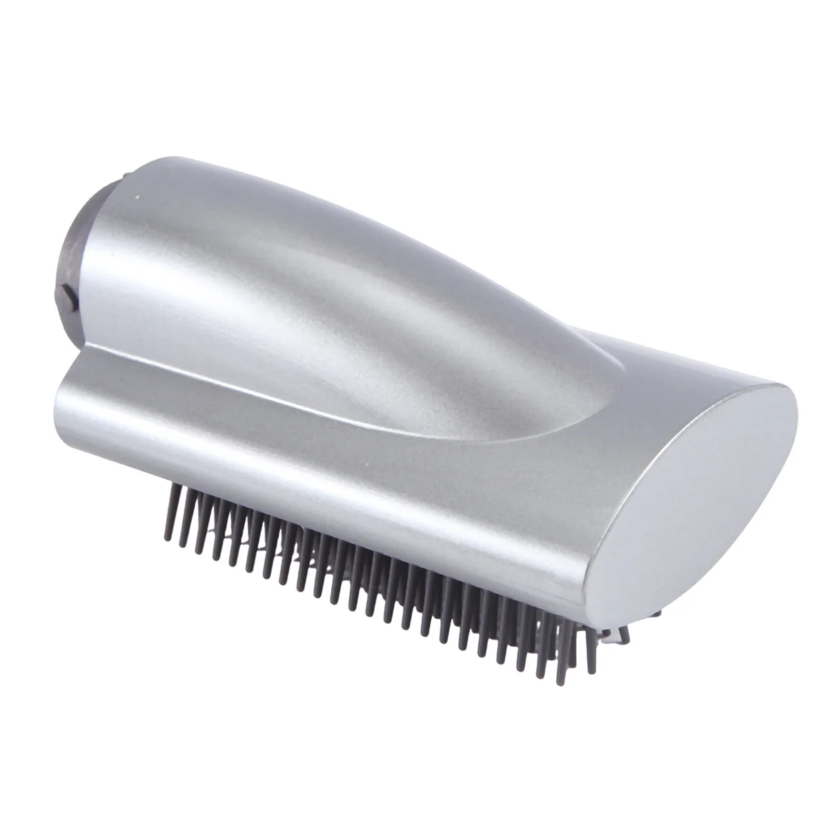 FZFZ Smoothing Brush for Hair Dryer, Hair Styling Comb Attachment Gray