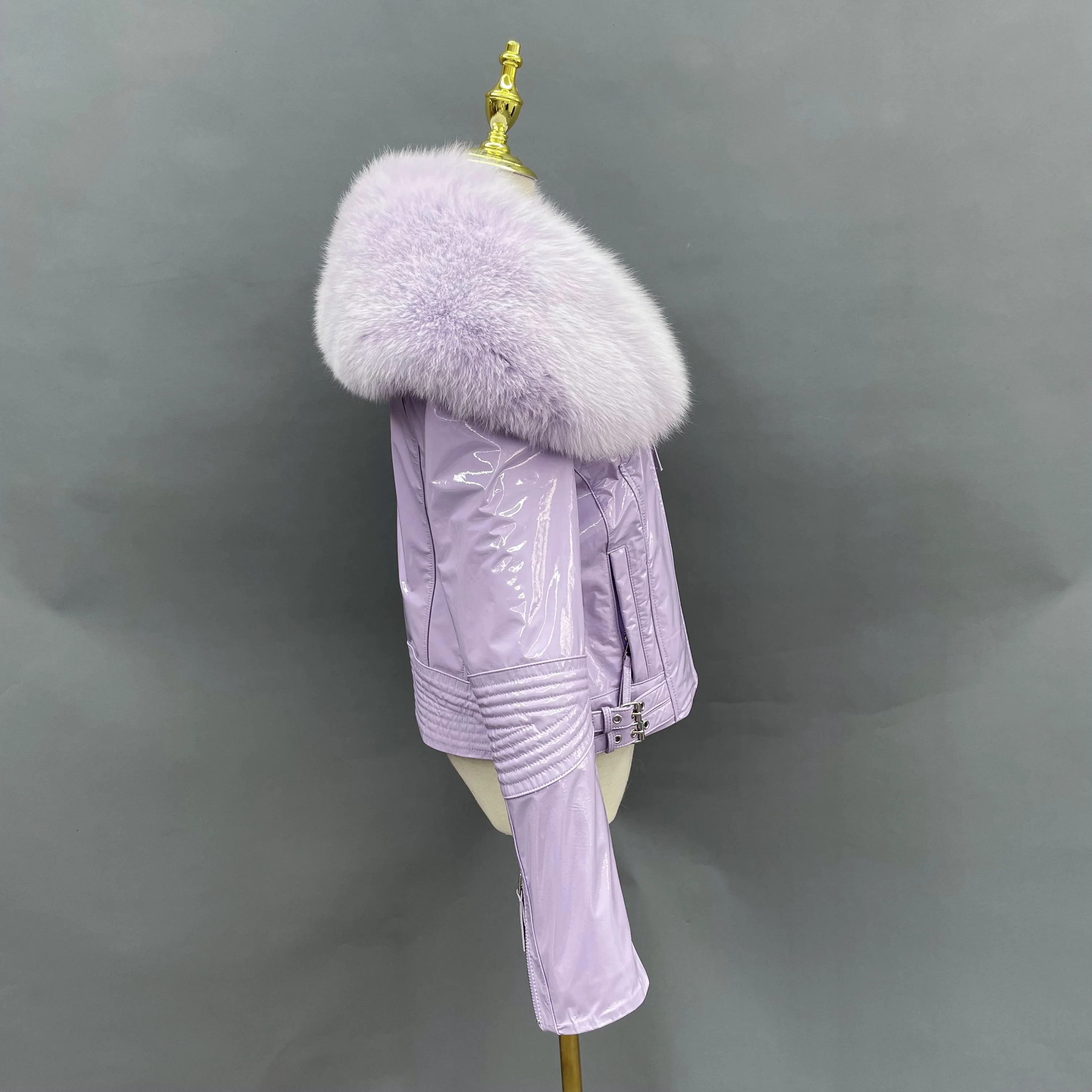 Рисунок 4 - Женская Короткая кожаная куртка