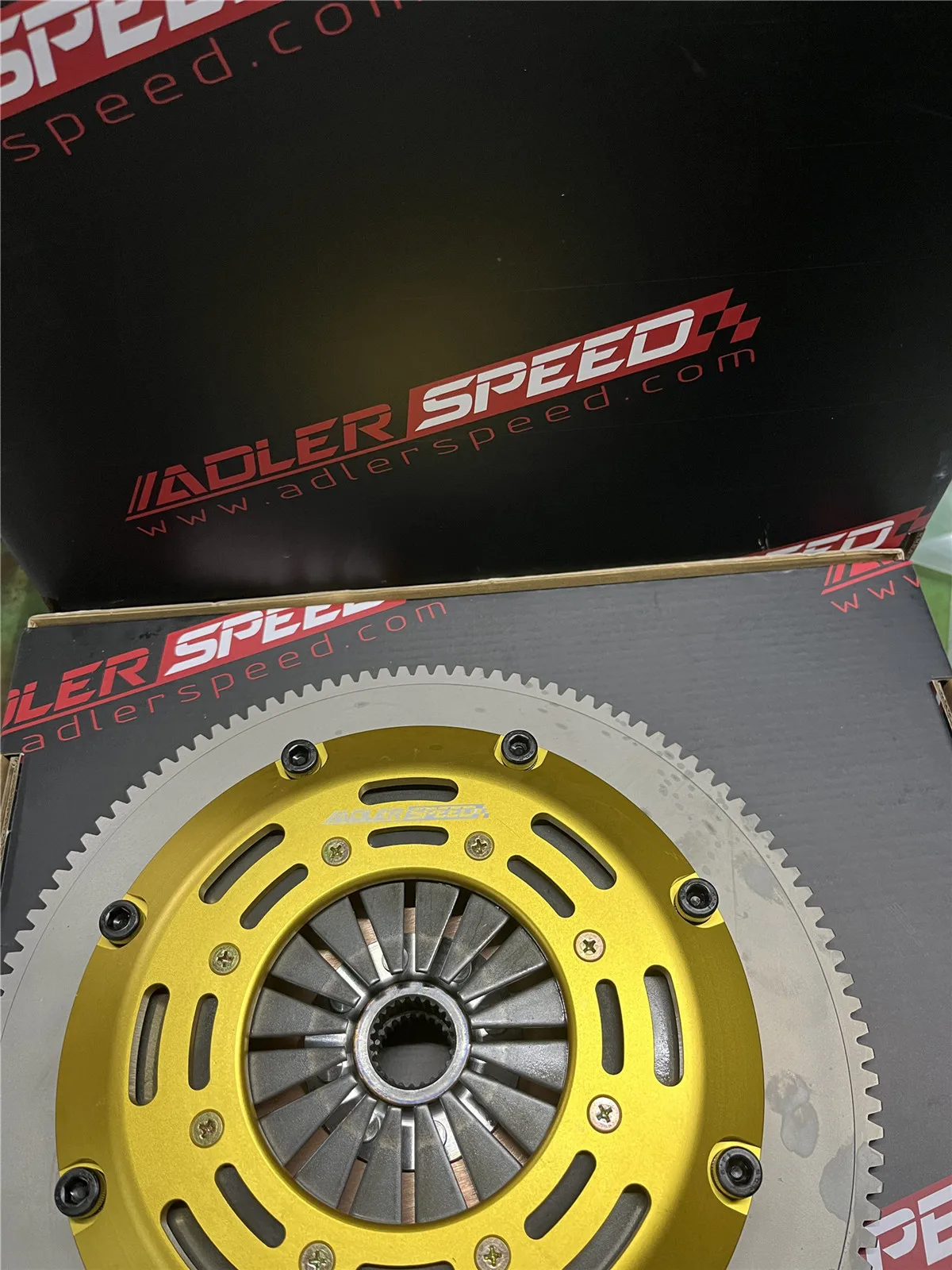 ADLERSPEED Racing Twin Disc Clutch Kit For ACURA RSX HONDA CIVIC Si K20 K24