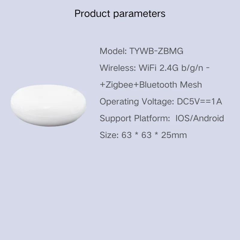 TUYA Zigbee BLE Gateway Smart Gateways Smart Home Bluetooth Mesh Hub Tuya Bridge