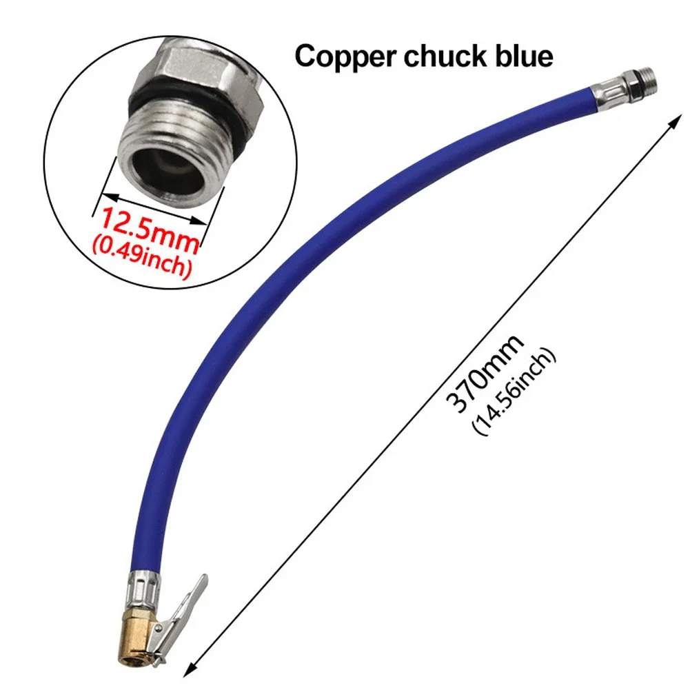Car Tire Inflator Hose Portable Tire Inflation Extension Tube Flexible Tyre Air Compressor Pipe Thread Nozzle for Car
