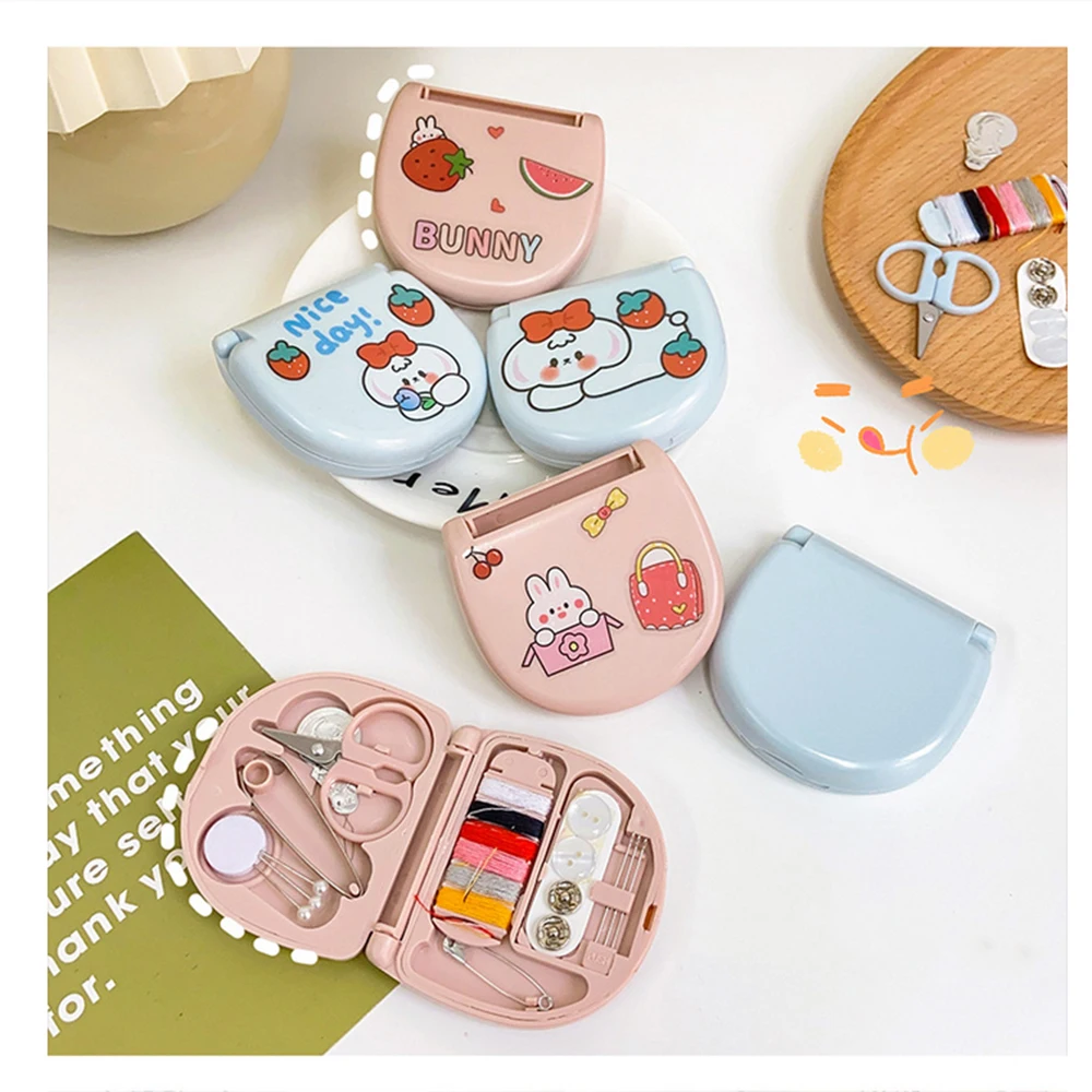 Sewing Kit Compact and Portable for Beginners and Professionals Includes  Needles Thread Scissors and Other Essential Access - AliExpress