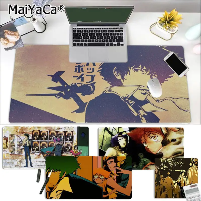 

Cowboy Bebop Mousepad Cute Durable Rubber Mouse Mat Pad Size For Game Keyboard Pad