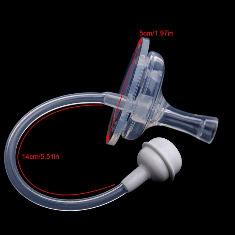 Baby Feeding Accessories Bottle Straw Replacement Wide Mouth Silicone Learn drinking cups Straw Replace