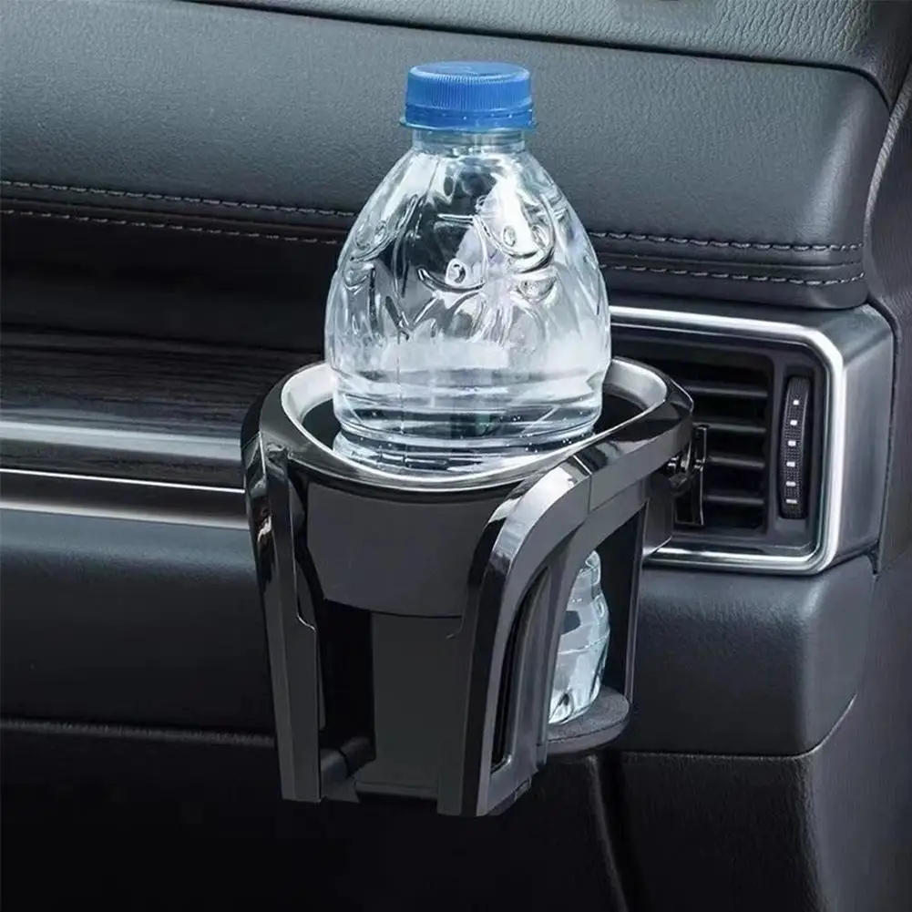 에어벤트 마운트 자동차 컵 홀더 다기능 편리한 음료 랙 ABS 휴대폰 거치대 자동차 인테리어 액세서리