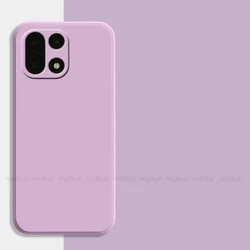 Premium Liquid Silicone Shockproof Phone Case Cover - Soft TPU Protective Bumper for OnePlus 15 (Grass Purple)