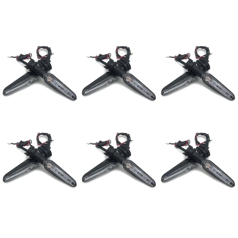 

6X LED Turn Signal Light For YAMAHA YZF R15 R25 R3 R125 MT-25 MT-03 MT15 MT-15 Motorcycle Indicator Lamp