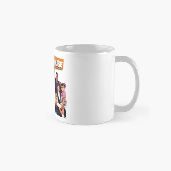 

Full House Cast Classic Mug Design Tea Picture Coffee Handle Round Cup Printed Simple Photo Image Gifts Drinkware