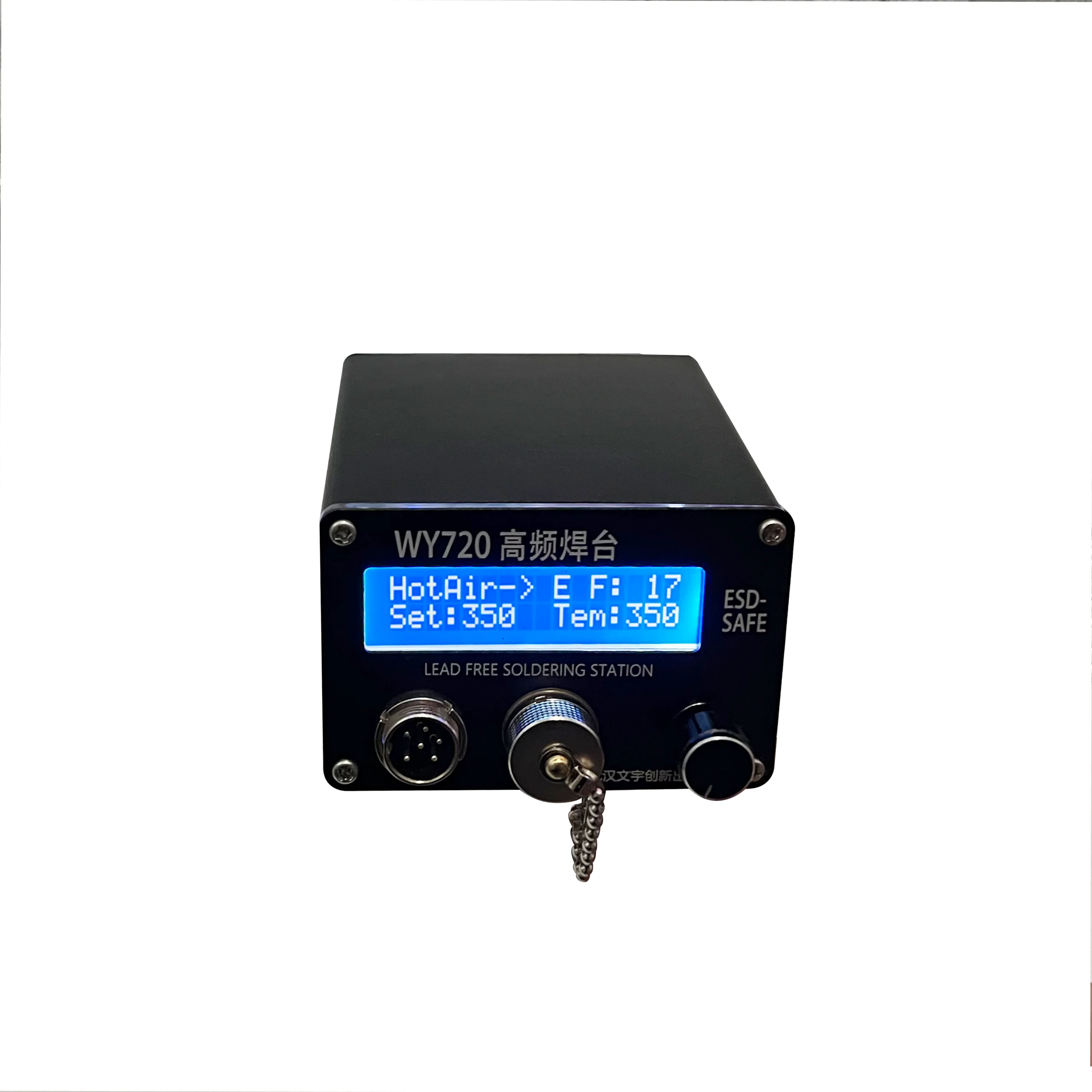 WY720 Solder Station Kit Electric Solder iron LED Digital Display Rework Station With Soldering Tips Welding tools English