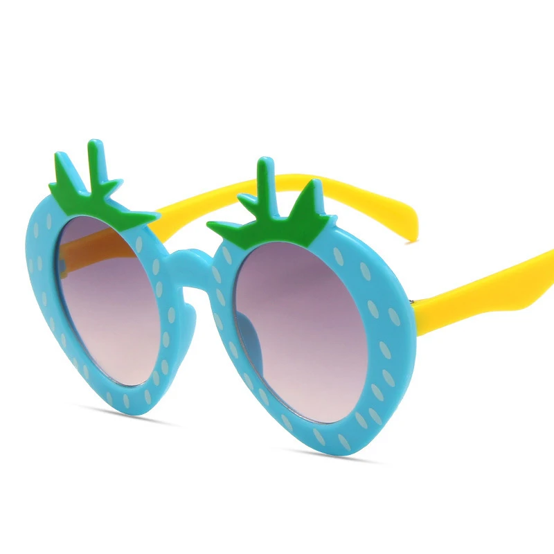 Cute Children's Glasses Cartoon Strawberry Sunglasses Boys/Girls Tide Eyeglasses Funny Party Photograph Prop Photograph Prop