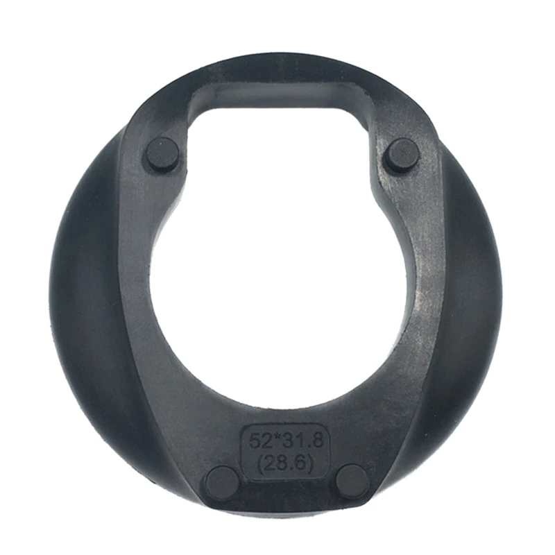6Pcs Bicycle Headset Spacers Headset Stem Spacer Set Black Bike Handlebar Stem Spacers Threadless Fit 1 1/8-Inch bicycle accessories