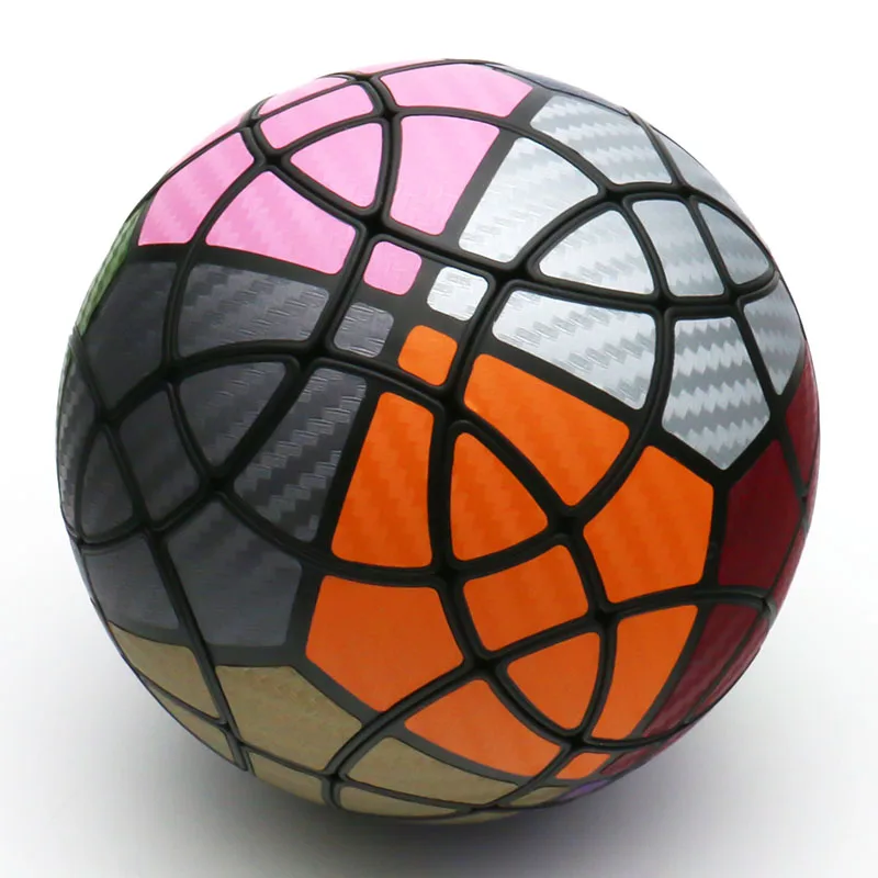

#86 veryголоволомка C1O3-M5 сферическое лицо Угловой поворотный шар необычная форма волшебный куб извивающийся пазл черное тело игрушка для детей и взрослых