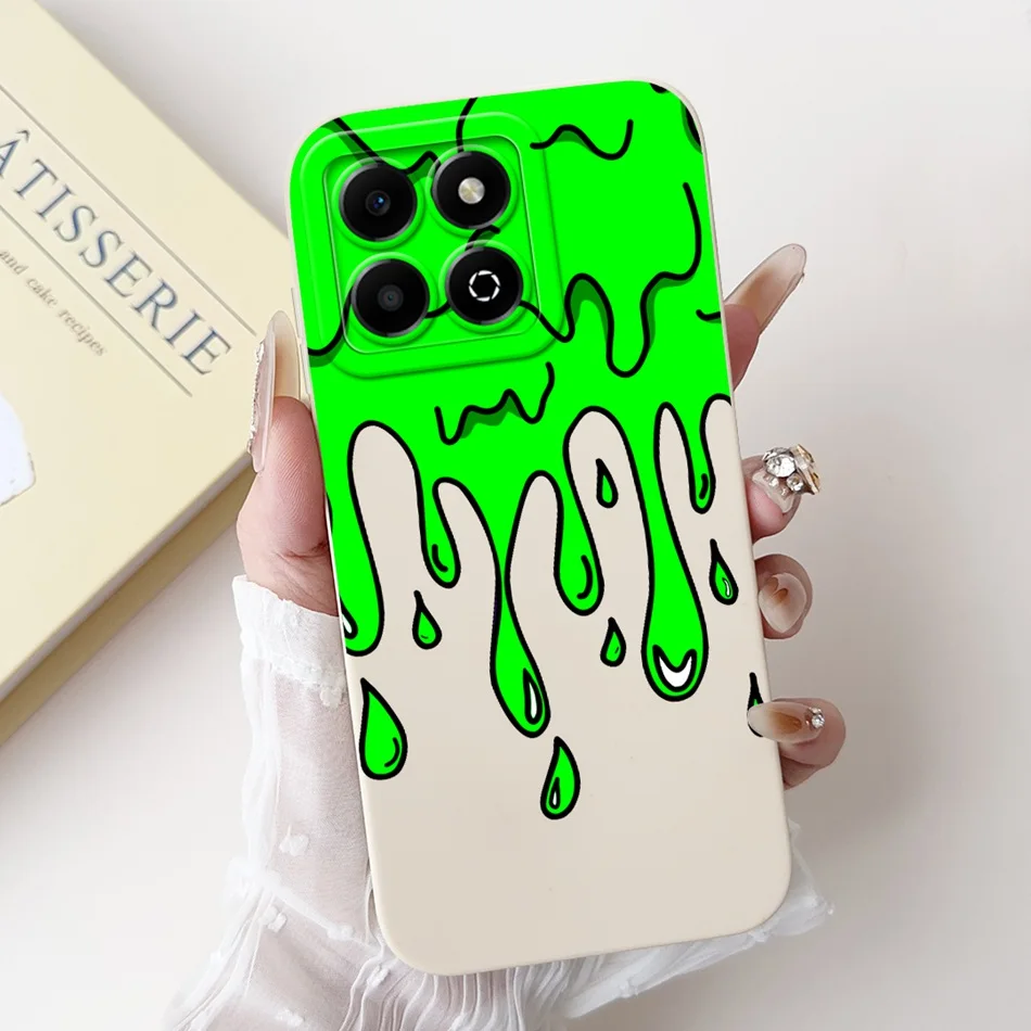 Fashion Moon Pattern Shockproof Silicone Phone Case