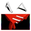 4 Pcs Stainless Steel Tablecloth Clip,Non-Slip Adjustable Table Cover Clamps Clip Table Cloth Holders For Party Picnic 6