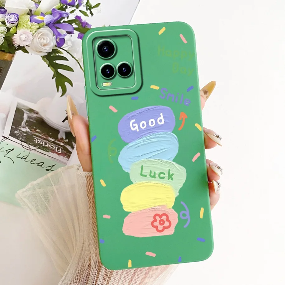 Floral Soft Silicone Shockproof Phone Cover - New Fashion Design