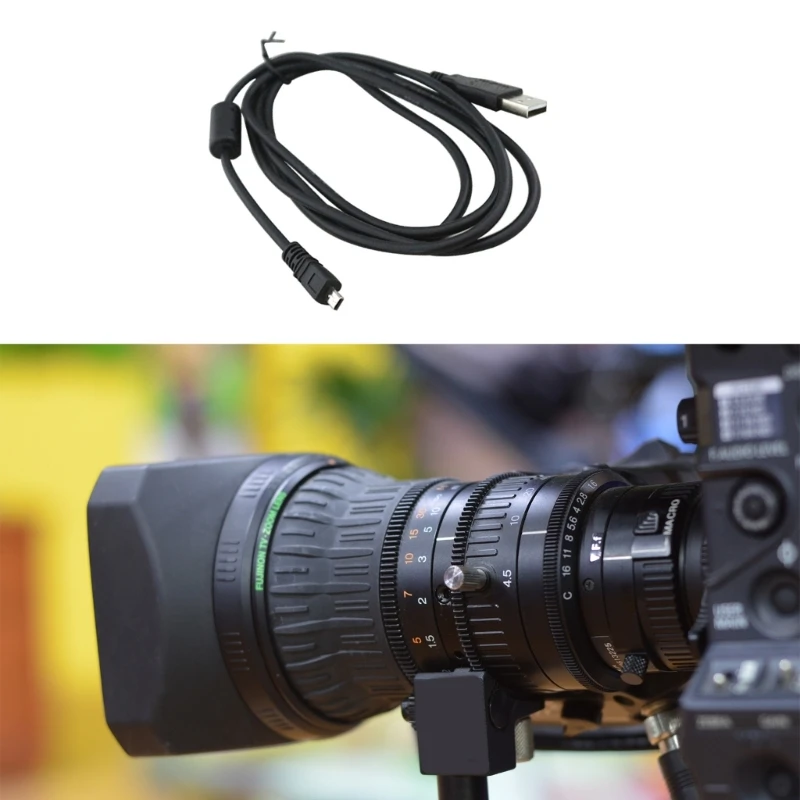 XD99 USB2.0 Cable for DSLR Camera Charger for DSC W710 W730 W800 W810 W830 Cameras 1.5M