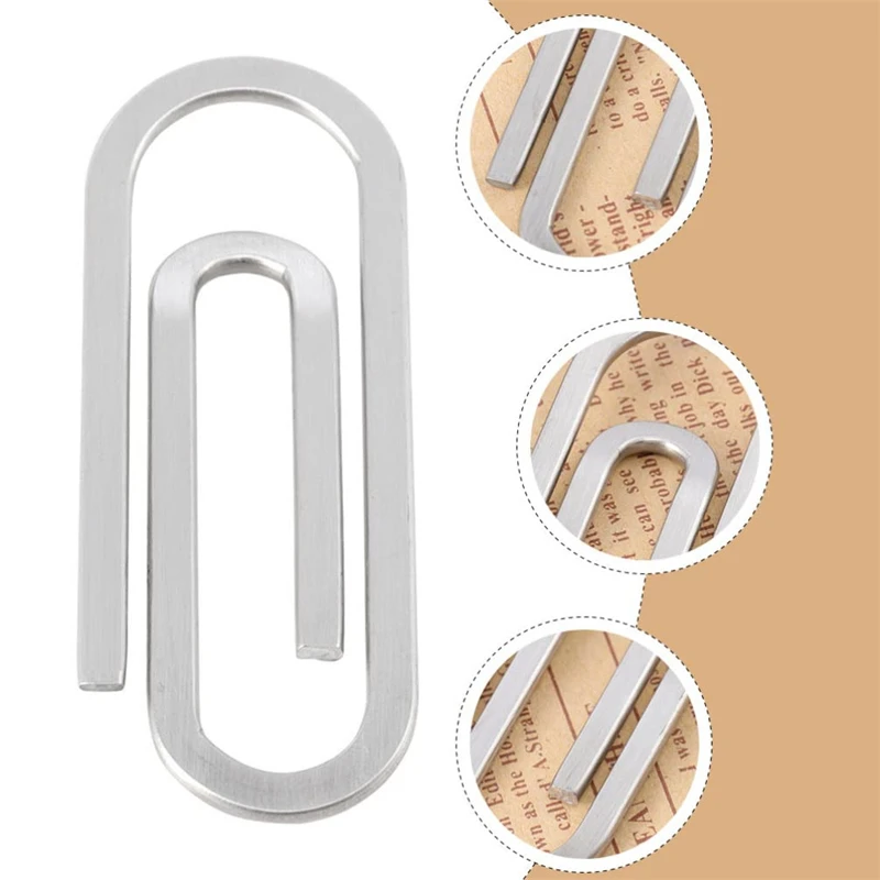 Geld Clips Metal Paperclip Holder Map Bankbiljet