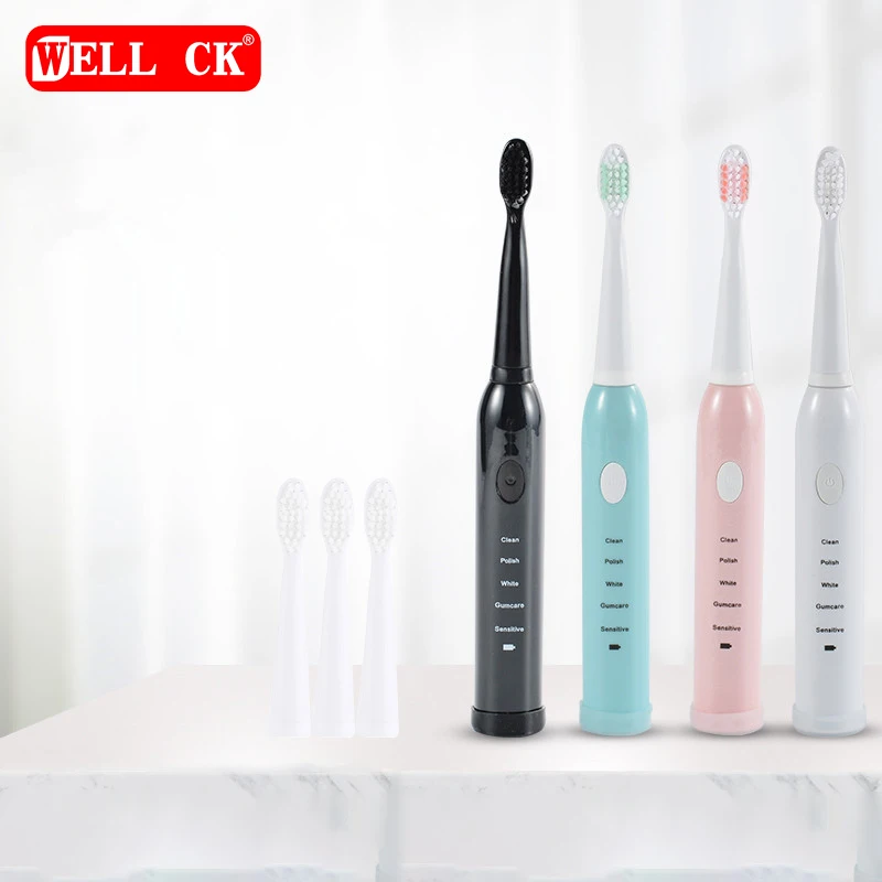 New Home Sonic Electric Toothbrush USB Charging Couple Soft Bristles Waterproof Automatic Brush Head Couple Girlfriend Gift Set